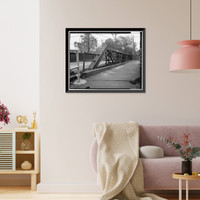 Grasmere Avenue Bridge, Spanning Railroad at Grasmere Avenue, Fairfield, Fairfield County, CT - 11, Antique Wall Art