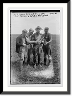 H.G. Smith, Lt. H.H. Simons, Capt. R.L. Taylor & Sgt. B.S. Robertson, Vintage Print