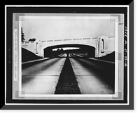 Merritt Parkway, Bridge No. 744, Spanning Merritt Parkway at Route 59, Fairfield, Fairfield County, CT - 12, Vintage Print
