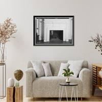Historic Framed Print, Judge Roger M. Sherman House, 500 Old Post Road, Fairfield, Fairfield County, CT,  17-7/8" x 21-7/8"