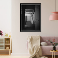Historic Framed Print, Hull Sherwood House, 762 Mill Hill Road, Fairfield, Fairfield County, CT,  17-7/8" x 21-7/8"