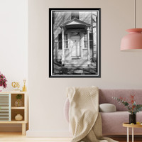 Hull Sherwood House, 762 Mill Hill Road, Fairfield, Fairfield County, CT - 2, Historic Print
