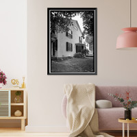 Hull Sherwood House, 762 Mill Hill Road, Fairfield, Fairfield County, CT - 9, Vintage Print