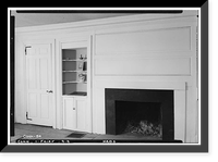 Historic Framed Print, Benjamin Sturges House, 13 Rowland Road, Fairfield, Fairfield County, CT,  17-7/8" x 21-7/8"