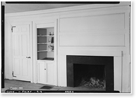 Historic Framed Print, Benjamin Sturges House, 13 Rowland Road, Fairfield, Fairfield County, CT,  17-7/8" x 21-7/8"