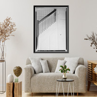 Historic Framed Print, Benjamin Sturges House, 13 Rowland Road, Fairfield, Fairfield County, CT,  17-7/8" x 21-7/8"