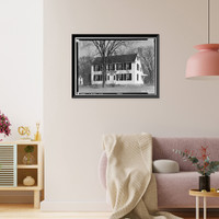 Historic Framed Print, Benjamin Sturges House, 13 Rowland Road, Fairfield, Fairfield County, CT - 2,  17-7/8" x 21-7/8"