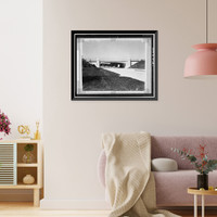 Merritt Parkway, Round Hill Road Bridge, Spanning Merritt Parkway at 3.5 mile mark, Greenwich, Fairfield County, CT, Vintage Poster