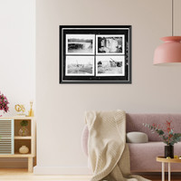 Merritt Parkway, Stanwich Road Bridge, Spanning Merritt Parkway at 7.47 mile mark, Greenwich, Fairfield County, CT - 4, Vintage Wall Art
