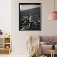 Merritt Parkway, Beginning in Greenwich & running 38 miles to Strat, Greenwich, Fairfield County, CT - 54 Classic, Historic Print