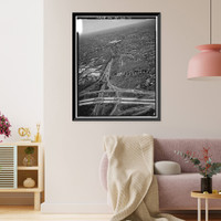 Merritt Parkway, Beginning in Greenwich & running 38 miles to Strat, Greenwich, Fairfield County, CT - 70, Historic Print