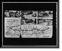 Merritt Parkway, Beginning in Greenwich & running 38 miles to Strat, Greenwich, Fairfield County, CT - 117, Antique Print