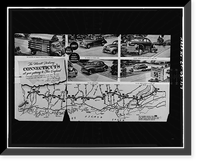 Merritt Parkway, Beginning in Greenwich & running 38 miles to Strat, Greenwich, Fairfield County, CT - 117, Antique Print