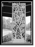 Merritt Parkway, Lake Avenue Bridge, Spanning Merritt Parkway at 4.71 mile mark, Greenwich, Fairfield County, CT - 3, Antique Print