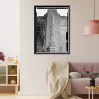 Merritt Parkway, South Avenue/Route 124 Bridge, Spanning Merritt Parkway, New Canaan, Fairfield County, CT - 3, Historic Print
