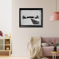 Merritt Parkway, South Avenue/Route 124 Bridge, Spanning Merritt Parkway, New Canaan, Fairfield County, CT - 4, Vintage Wall Art