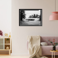 Merritt Parkway, White Oak Shade Road Bridge, Spanning Merritt Parkway, New Canaan, Fairfield County, CT - 3, Antique Wall Art