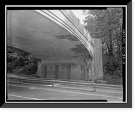 Merritt Parkway, Lapham Avenue Bridge, Spanning Merritt Parkway at State Route 165, New Canaan, Fairfield County, CT - 2, Antique Wall Art