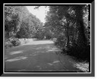 Merritt Parkway, Lapham Avenue Bridge, Spanning Merritt Parkway at State Route 165, New Canaan, Fairfield County, CT - 7, Antique Poster