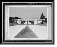 Merritt Parkway, Marvin River Road Bridge, Spanning Merritt Parkway, New Canaan, Fairfield County, CT - 2, Antique Print