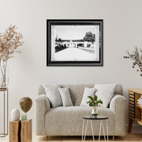 Merritt Parkway, Metro North Railroad Bridge, Spanning Merritt Parkway, New Canaan, Fairfield County, CT - 3, Antique Print
