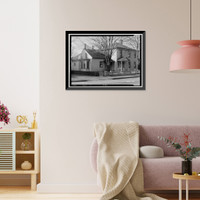 Taylor Sherman House, 89 Main Street, Norwalk, Fairfield County, CT, Antique Wall Art