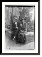 Historic Framed Print, Wm. Wheeler & wife - 3,  17-7/8" x 21-7/8"