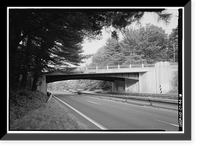 Merritt Parkway, West Rocks Road Bridge, Spanning Merritt Parkway, Norwalk, Fairfield County, CT, Historic Print