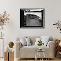 Historic Framed Print, Merritt Parkway, Grumman Avenue Bridge, Spanning Merritt Parkway, Norwalk, Fairfield County, CT - 4,  17-7/8" x 21-7/8"