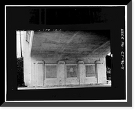 Historic Framed Print, Merritt Parkway, Grumman Avenue Bridge, Spanning Merritt Parkway, Norwalk, Fairfield County, CT - 5,  17-7/8" x 21-7/8"