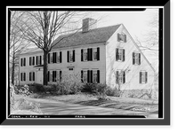 Jonathan B. Sanford House, Redding, Fairfield County, CT, Historic Print