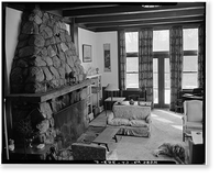 Frederick Remington House, Ridgefield, Fairfield County, CT - 5, Vintage Print