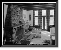 Frederick Remington House, Ridgefield, Fairfield County, CT - 5, Vintage Print