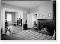 Paschal Sheffield House, 104 Old South Road, Southport, Fairfield County, CT - 5, Historic Print