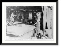 Historic Framed Print, British women carpenters near front - 2,  17-7/8" x 21-7/8"
