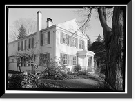 Barnabas Sturges House, 534 Harbor Road, Southport, Fairfield County, CT Classic, Vintage Poster
