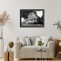 Wakeman B. Meeker House, 25 Westway Road, Southport, Fairfield County, CT Classic, Vintage Print