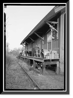 New York, New Haven & Hartford Railroad Freight House, Station Street, Southport, Fairfield County, CT - 2, Vintage Print