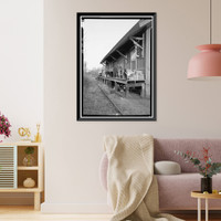 New York, New Haven & Hartford Railroad Freight House, Station Street, Southport, Fairfield County, CT - 2, Vintage Print