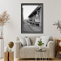 New York, New Haven & Hartford Railroad Freight House, Station Street, Southport, Fairfield County, CT - 2, Vintage Print