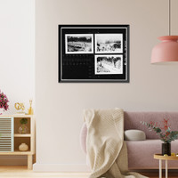 Merritt Parkway, Guinea Road Bridge, Spanning Merritt Parkway, Stamford, Fairfield County, CT - 4 Classic, Vintage Print