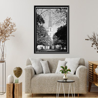 Christ Church, Main Street, Stratford, Fairfield County, CT - 4, Antique Poster