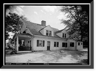 Historic Framed Print, Freeman L. Curtis House, 3355 Main Street, Stratford, Fairfield County, CT - 2,  17-7/8" x 21-7/8"