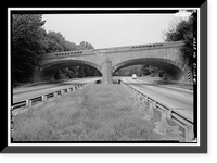 Merritt Parkway, Frenchtown Road Bridge, Spanning Merritt Parkway, Trumbull, Fairfield County, CT - 4, Historic Reproduction