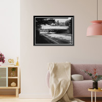 Merritt Parkway, Madison Avenue Bridge, Spanning Merritt Parkway, Trumbull, Fairfield County, CT, Antique Poster