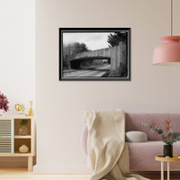 Merritt Parkway, Madison Avenue Bridge, Spanning Merritt Parkway, Trumbull, Fairfield County, CT - 2, Antique Poster