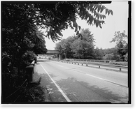 Merritt Parkway, Pequonnock River Bridge, Spanning Pequonnock River, Trumbull, Fairfield County, CT - 4, Historic Reproduction