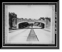 Merritt Parkway, North Avenue Bridge, Spanning Merritt Parkway, Westport, Fairfield County, CT - 3, Historic Reproduction