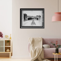 Merritt Parkway, North Avenue Bridge, Spanning Merritt Parkway, Westport, Fairfield County, CT - 3, Historic Reproduction