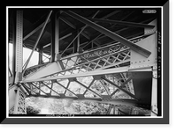 Merritt Parkway, Saugatuck River Bridge, Spanning Saugatuck River, Westport, Fairfield County, CT - 3, Historic Reproduction